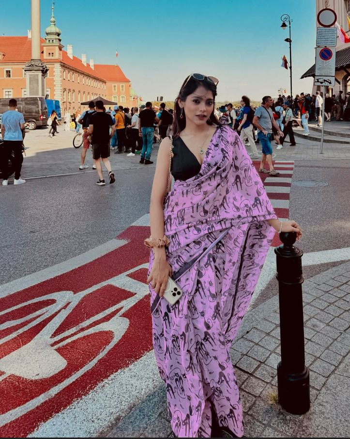Bt 432 Beautiful Soft Linen Cotton Printed Saree Collection