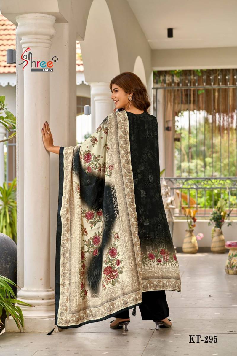 Shree Kt 295 Viscose Maslin Digital Print Work Salwar Kameez