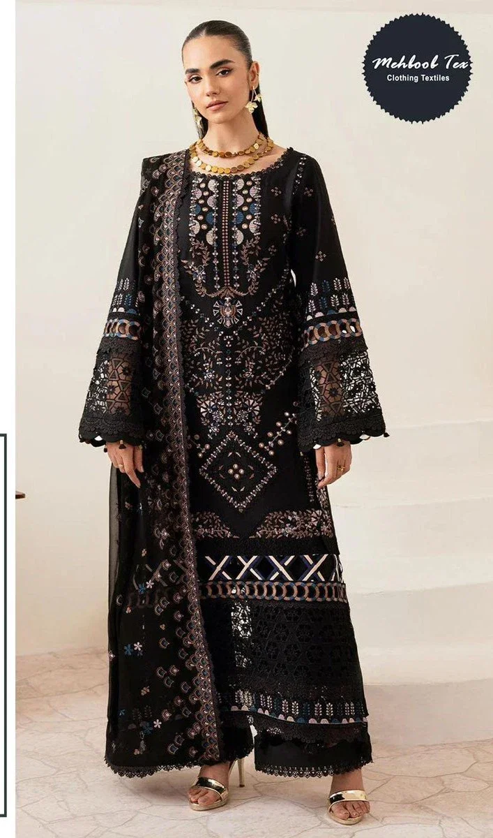 Mehboob Tex 1752 Cotton Embroidery Pakistani Salwar Kameez Collection