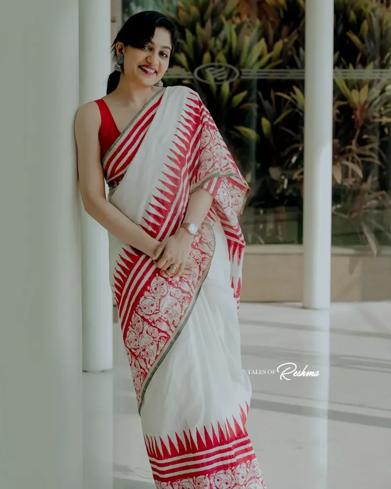 Bt 433 Beautiful Soft Cotton Digital Printed Saree Collection