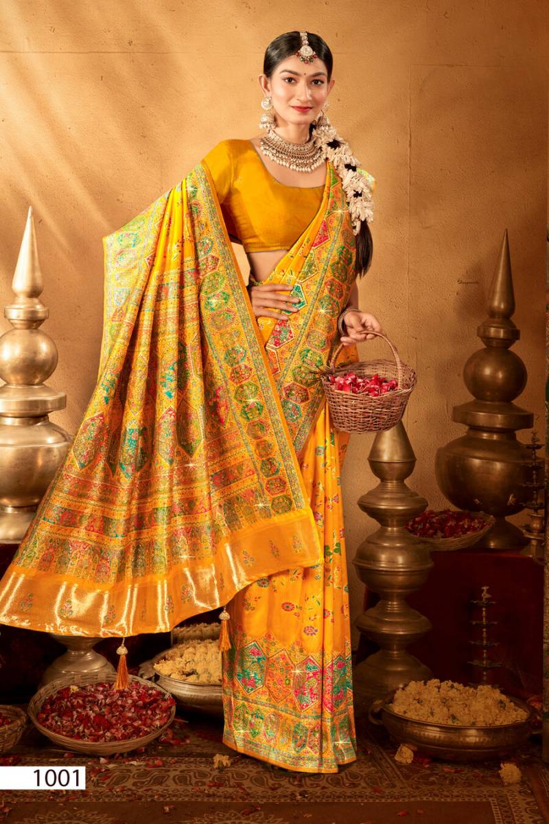 Saroj Kalash Silk Saroski Vol 1 Fancy Silk Saree Collection