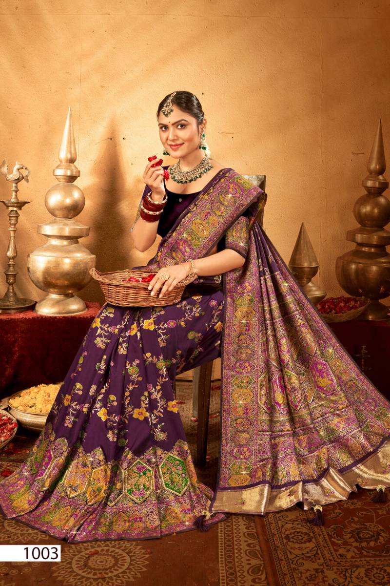 Saroj Kalash Silk Saroski Vol 1 Fancy Silk Saree Collection