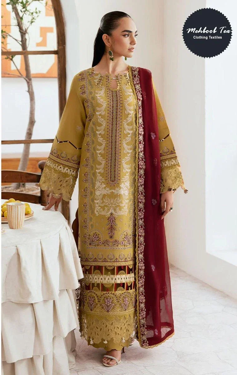 Mehboob Tex 1753 Cotton Embroidery Pakistani Salwar Kameez