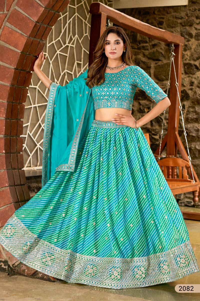Mehvish Vol 28 Art Silk Designer Stylish Wear Lehenga Choli Collection
