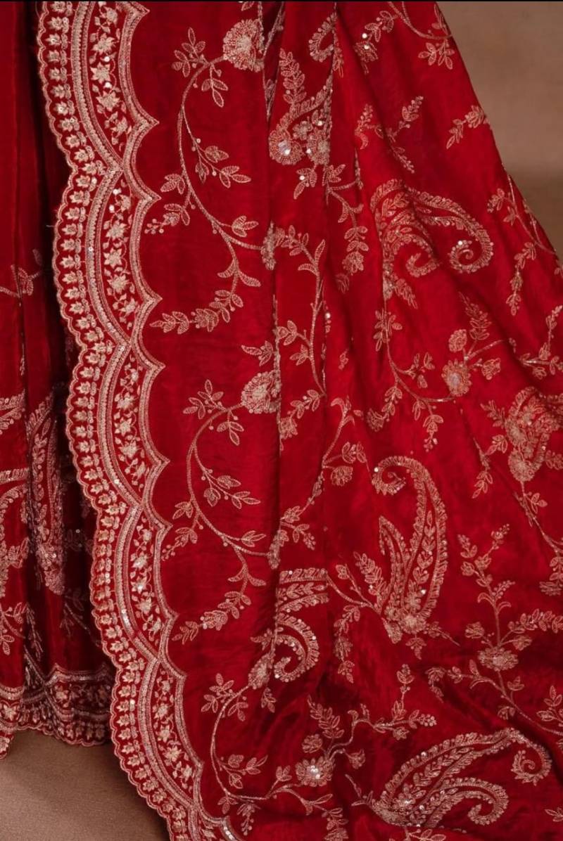 Vt 785 T Orgenza With Sequance Embroidery Worked Saree Collection