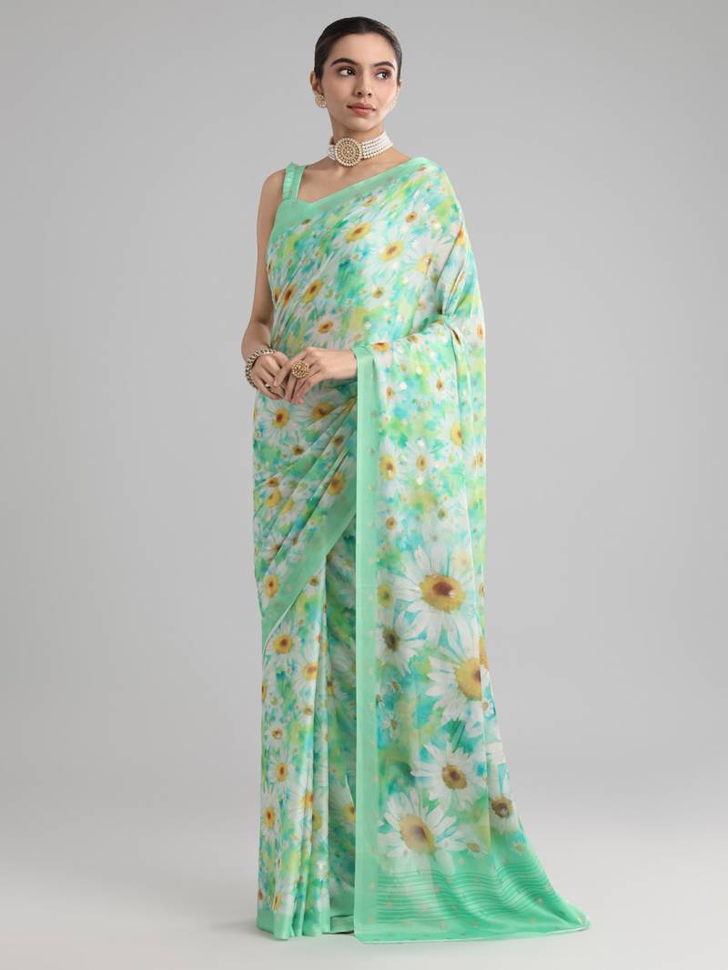 Vivah 01 Georgette Printed Designer Saree Collection