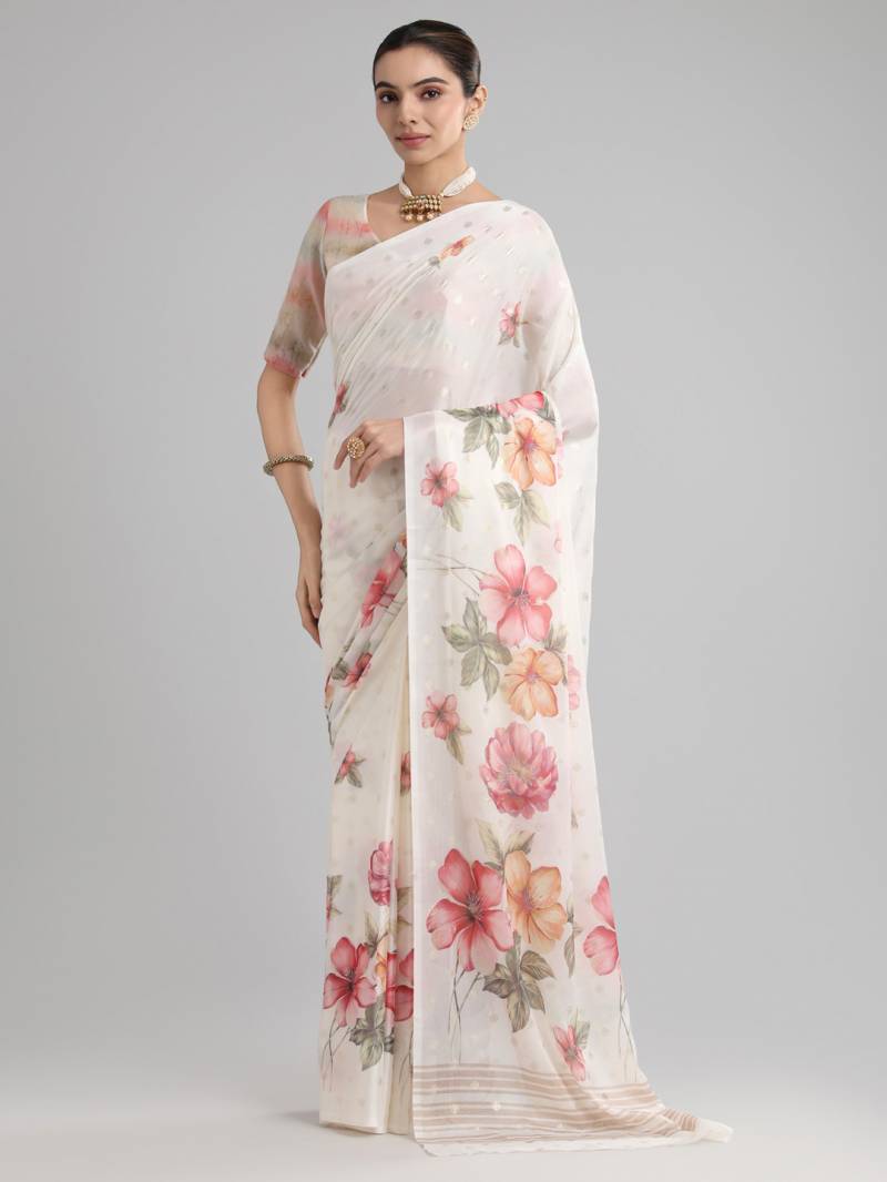 Vivah 01 Georgette Printed Designer Saree Collection