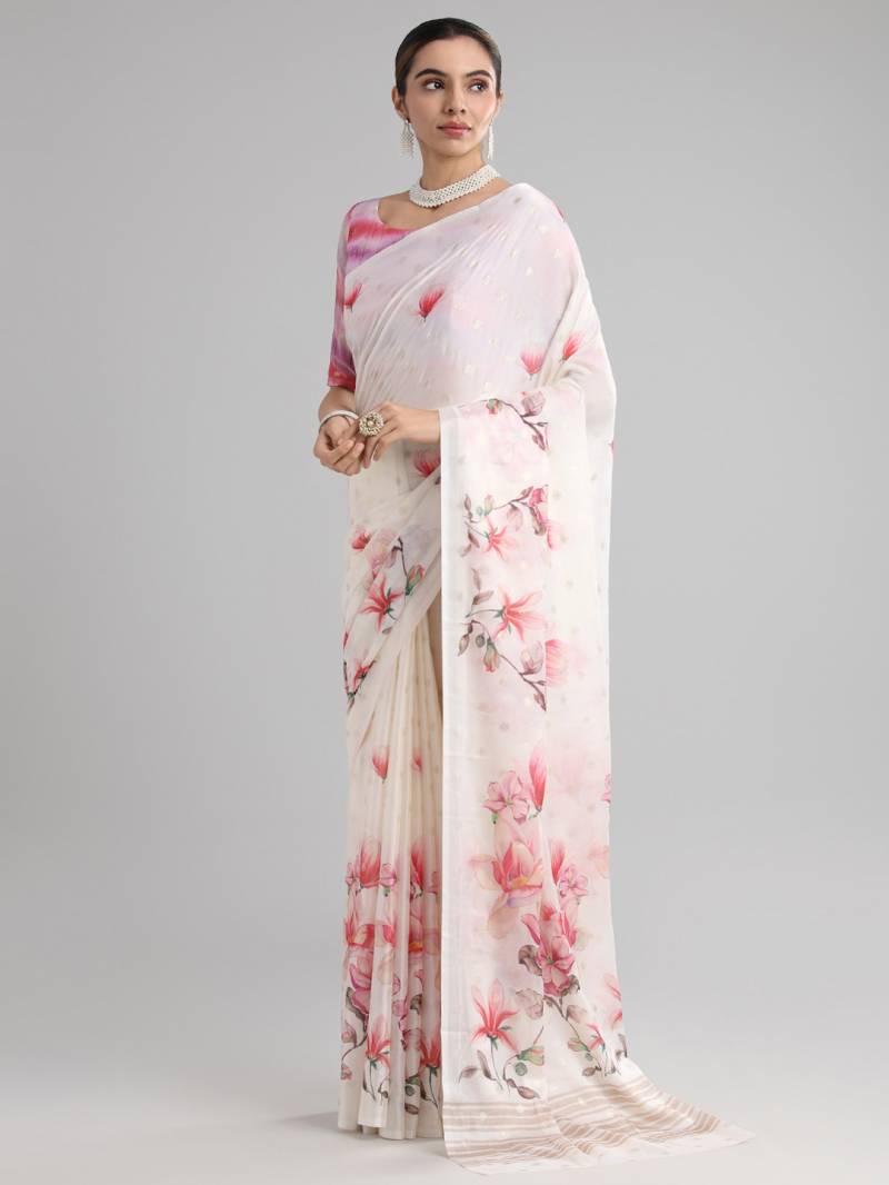 Vivah 01 Georgette Printed Designer Saree Collection