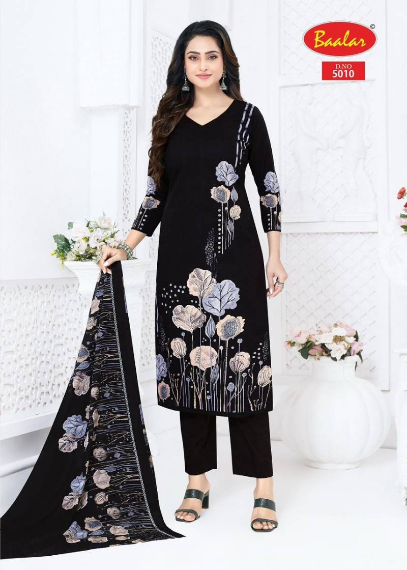 Baalar Pashmina Vol 5 Cotton Printed Dress Material Collection