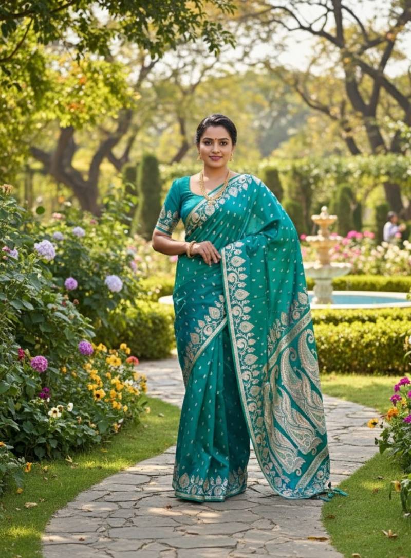 Vt 6059 T Soft Banarasi Silk Designer Saree Collection