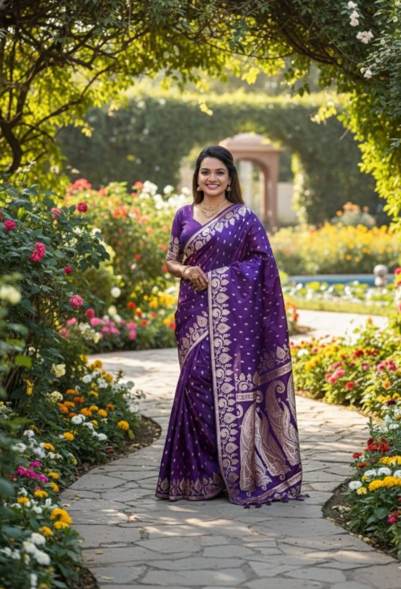 Vt 6059 T Soft Banarasi Silk Designer Saree Collection