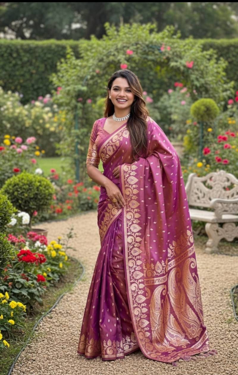 Vt 6059 T Soft Banarasi Silk Designer Saree Collection