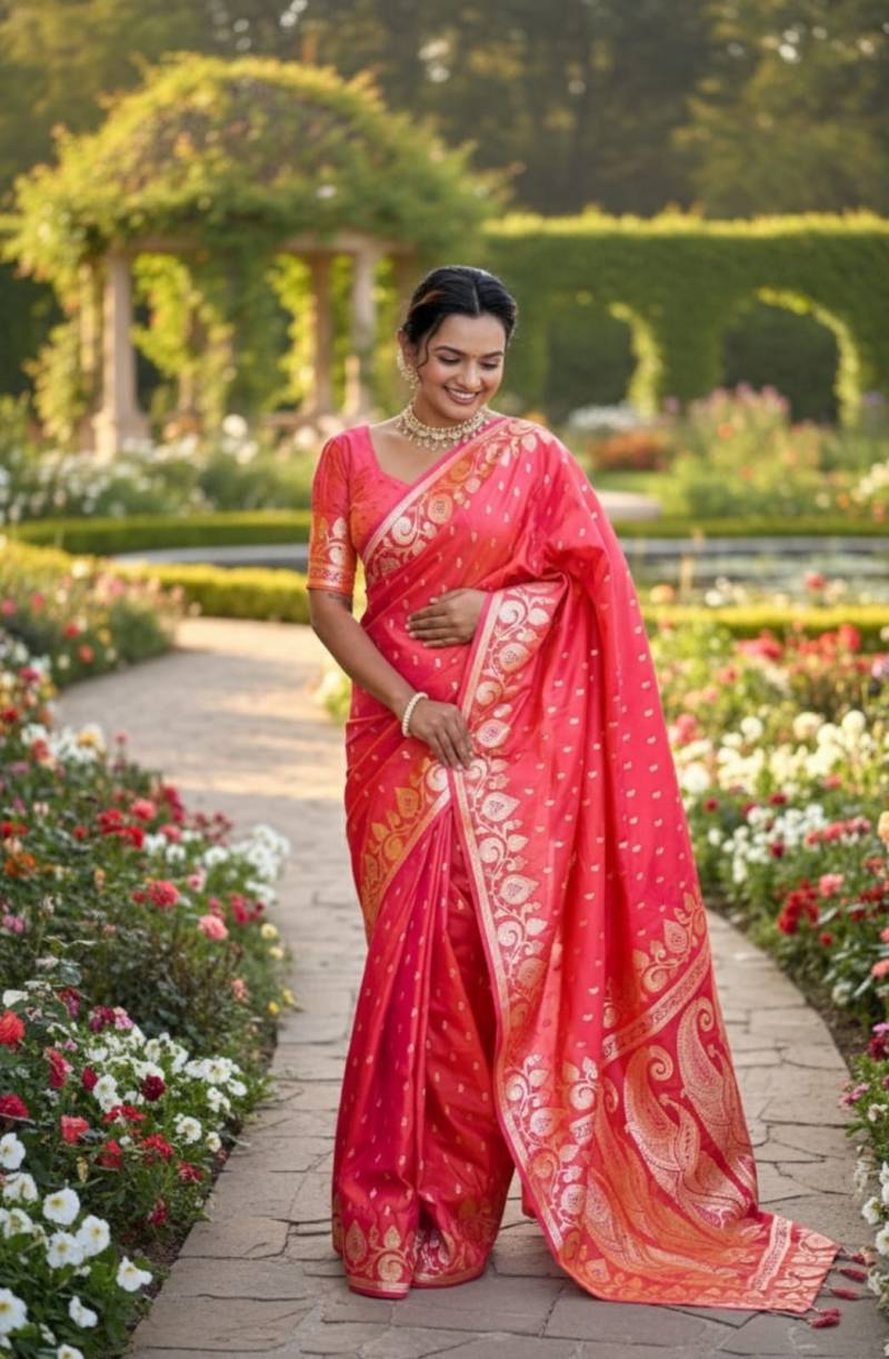 Vt 6059 T Soft Banarasi Silk Designer Saree Collection