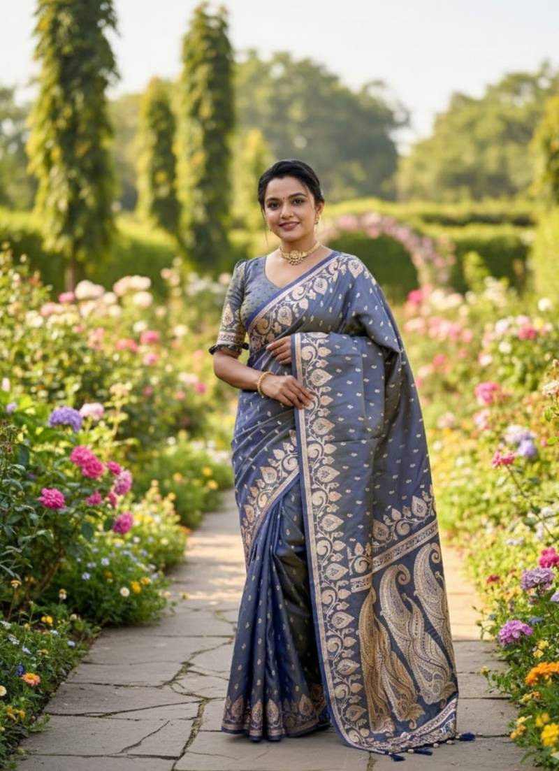 Vt 6059 T Soft Banarasi Silk Designer Saree Collection