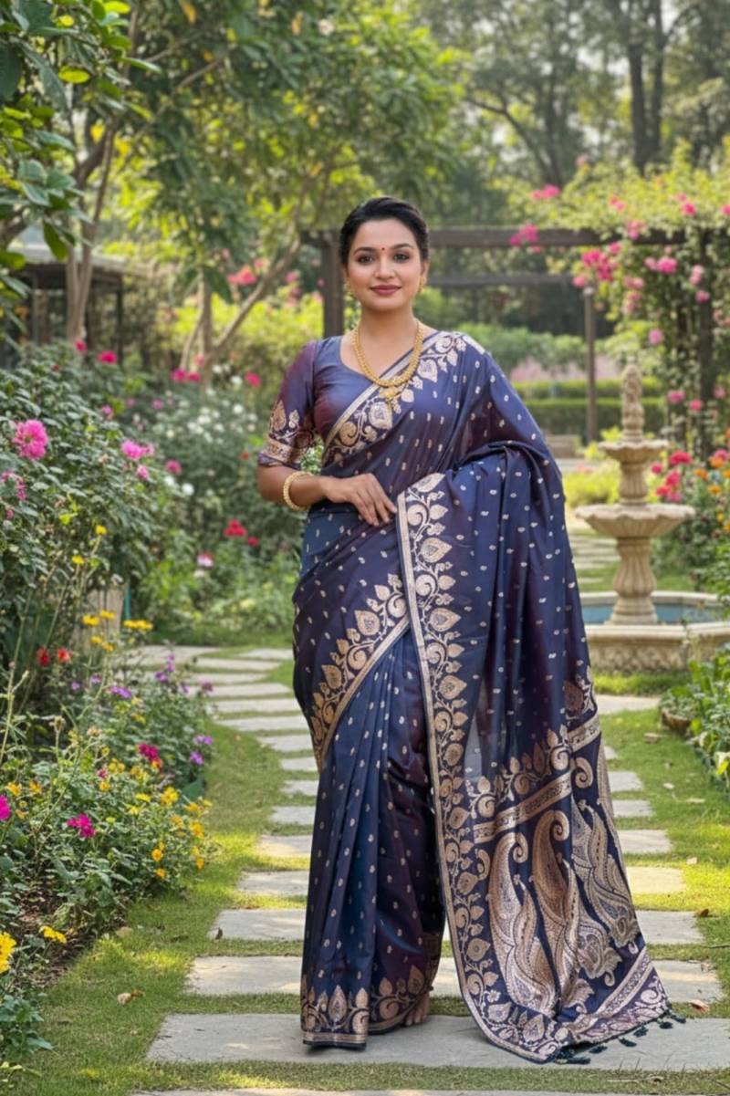 Vt 6059 T Soft Banarasi Silk Designer Saree Collection