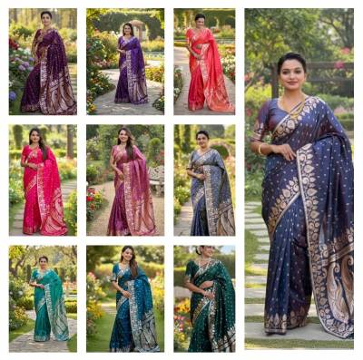 Vt 6059 T Soft Banarasi Silk Designer Saree Collection