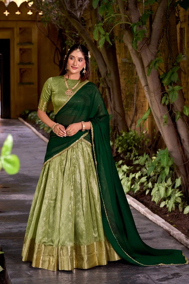 Lekha yf 2026 Dupion Silk Zari Weaving Worked Designer Lehenga Collection
