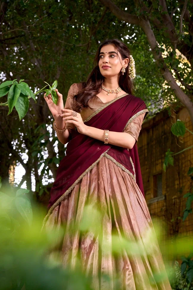 Lekha yf 2026 Dupion Silk Zari Weaving Worked Designer Lehenga Collection