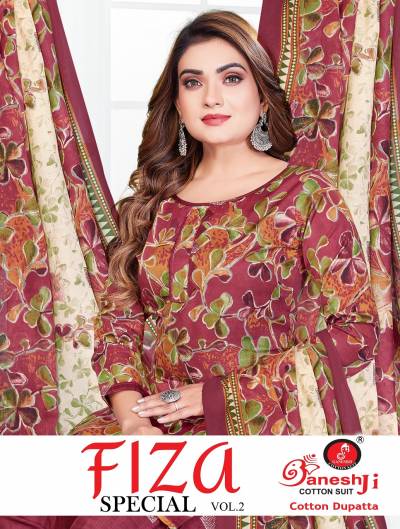 Ganeshji Fiza Special Vol 2 Cotton Printed Dress Material Collection