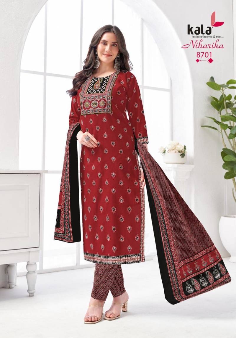 Kala Niharika Vol 5 Cotton Printed Dress Material Collection