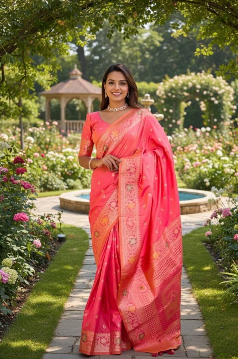 Vt 6062 T Soft Banarasi Silk Fancy Saree Collection