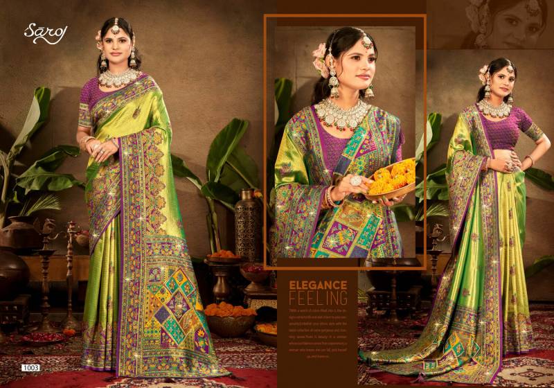 Saroj Traditional Silk Saroski Vol 2 Tissue SIlk Saree Collection