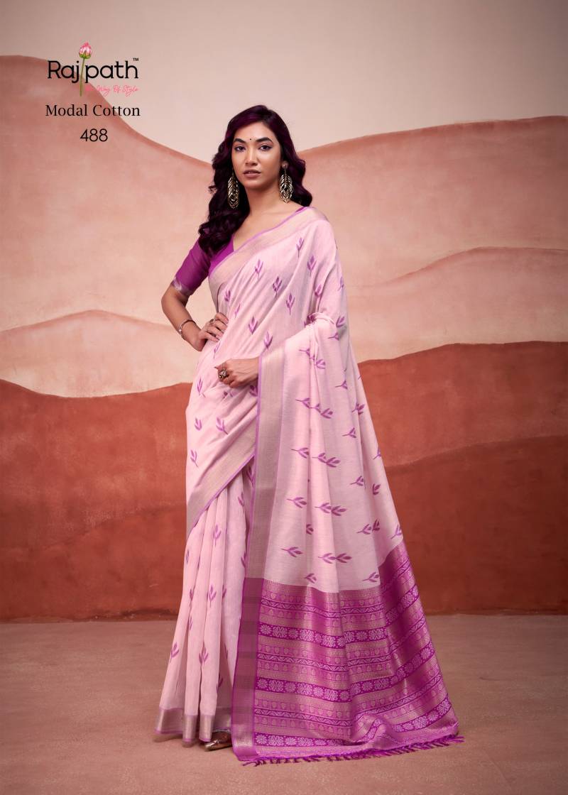 Rajpath Mango Doli Modal Cotton Printed Saree Collection