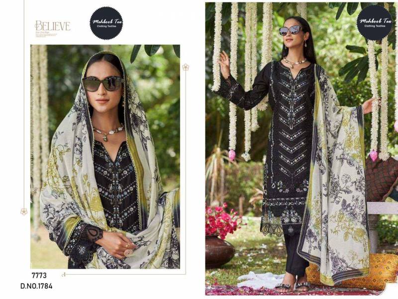 Mehboob Tex 1783 And 1784 Cotton Dupatta Cotton Pakistani Salwar Suits