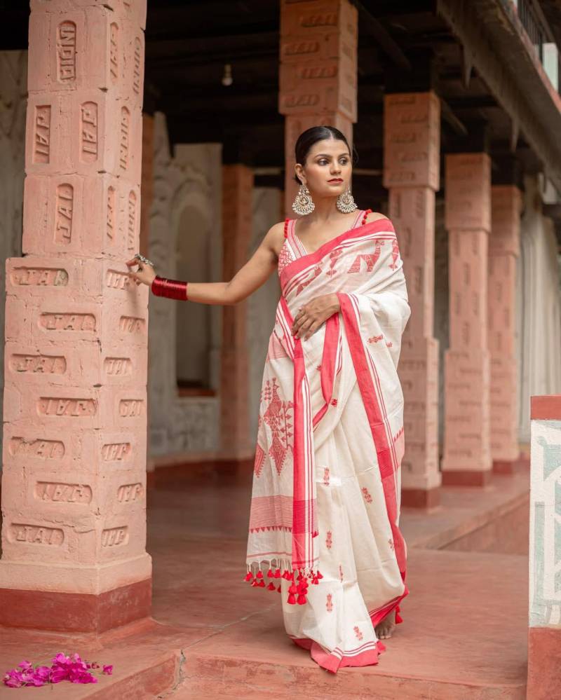 Soft Silk 6062 Lilan Soft Slab Cotton Rich Pallu Festival Wear Saree