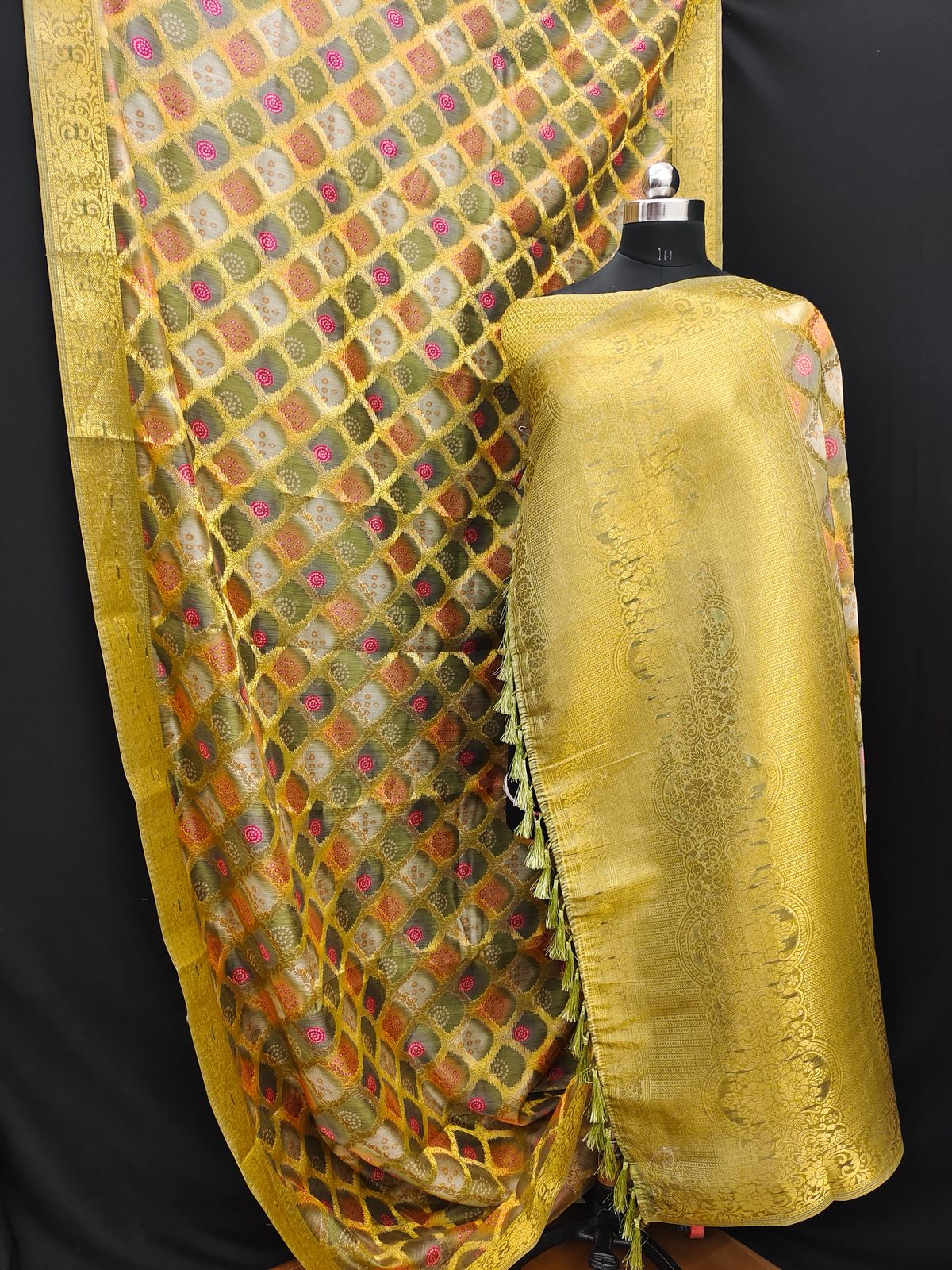 Lekha VC Gayatri Organza Silk Digital Printed Saree