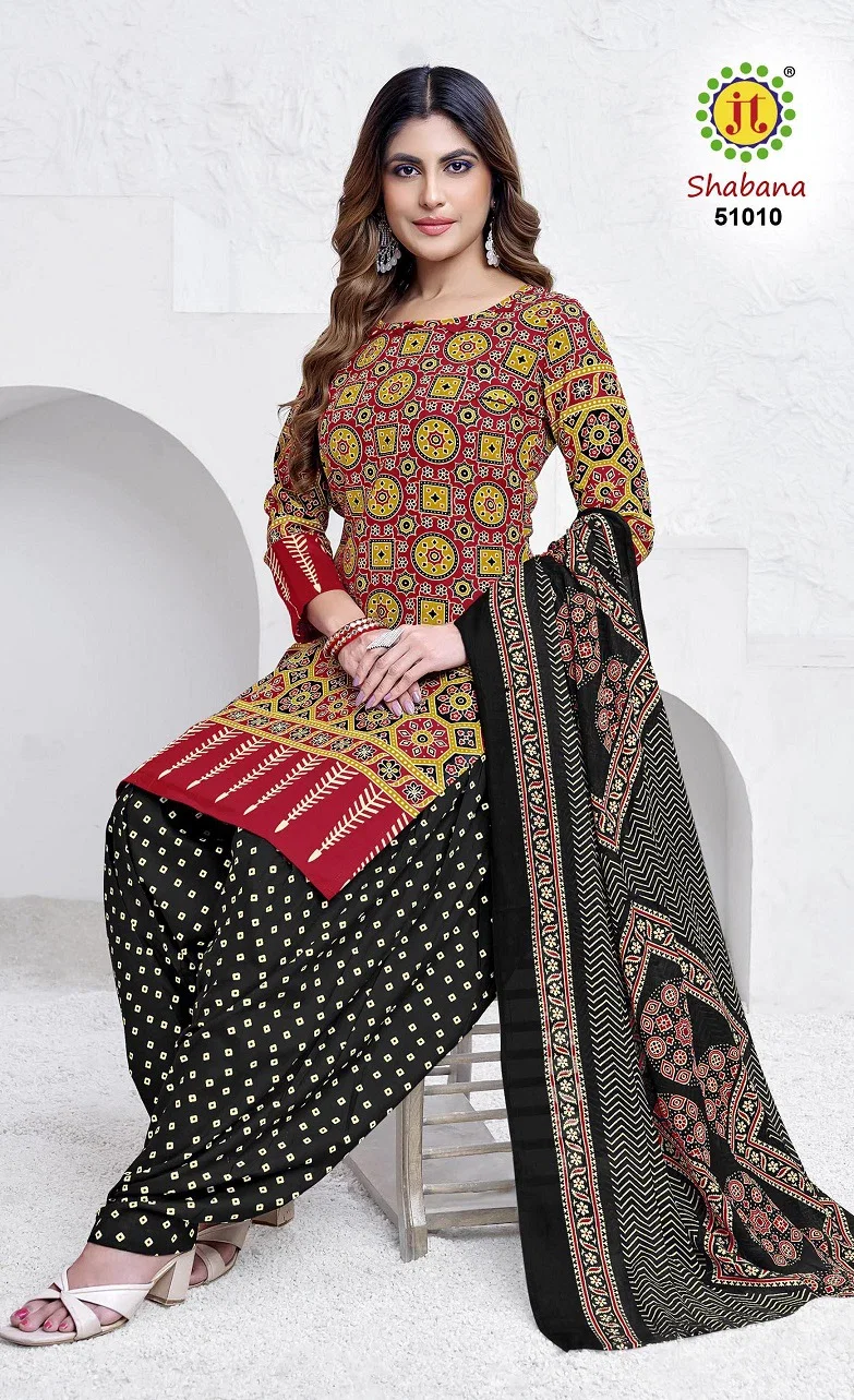 Jt Shabana Vol 51 Cotton Printed Dress Material Collection