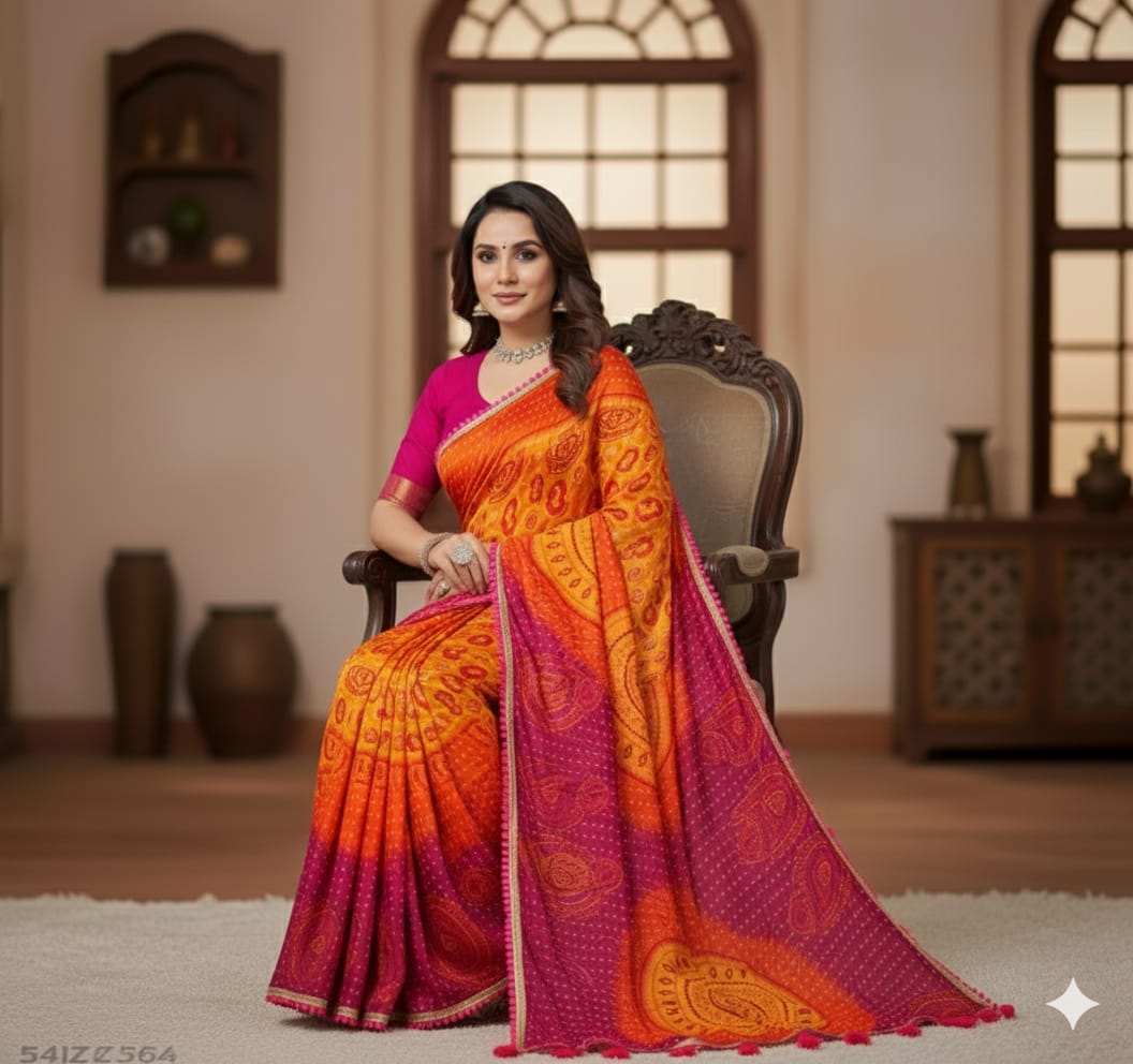 Lekha Rivera RT1156 Pure Dola Silk Embroidery Lace Work Saree