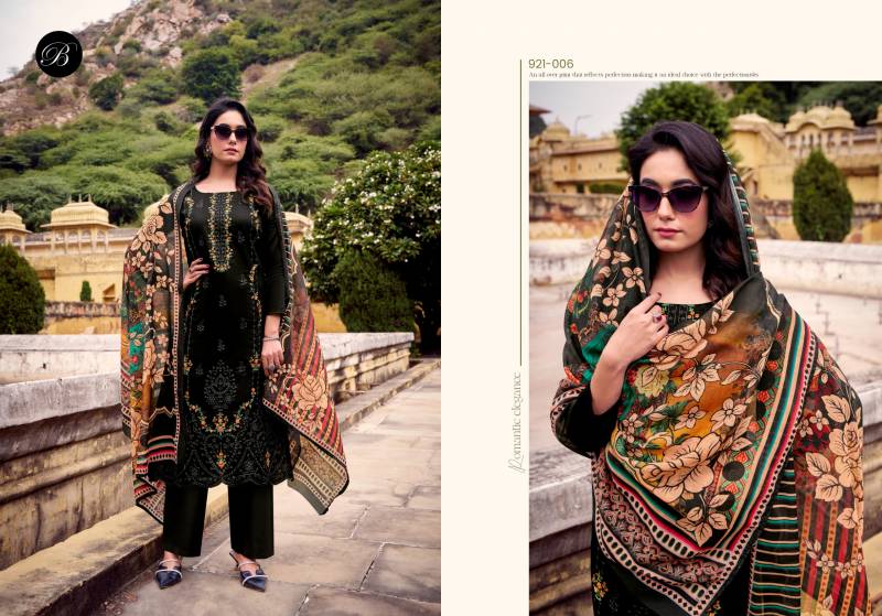 Belliza Zarqash Vol 12 Cotton Embroidered Designer Dress Material Collection