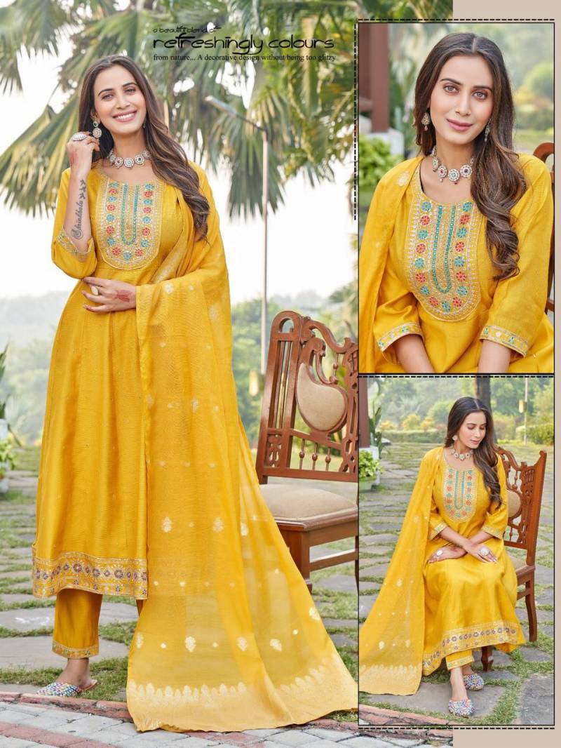 Naisha K 456 Vetican Beautiful Designer Kurti With Bottom Dupatta