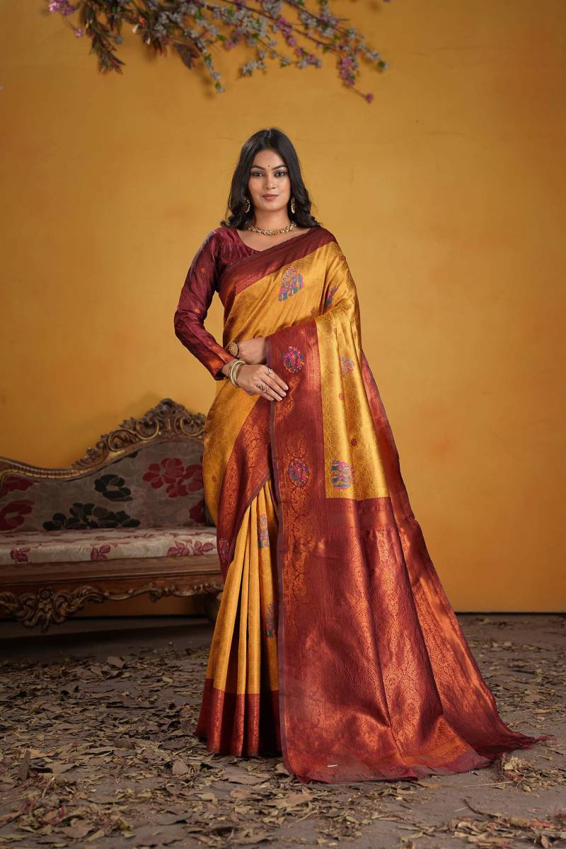 Psw Nikita Vol 7 Soft Silk Kanchipuram Art Fancy Saree Collection