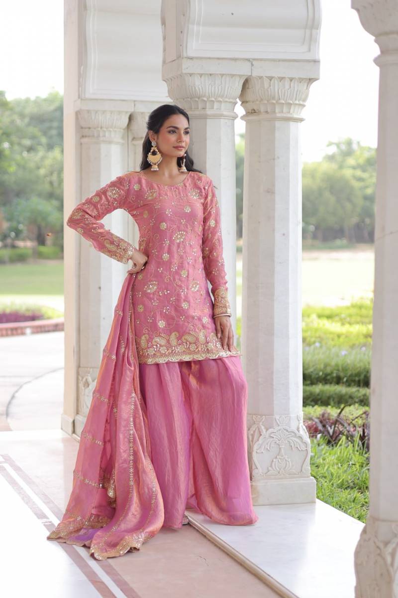 Lw 9300 Fendy Sequins Embroidered Designer Kurti Set Collection