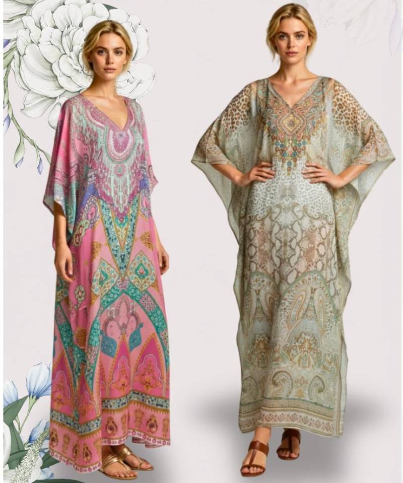 Jisha Kaftan E Nazakat Vol 16 Poly Japan Satin Kaftan Collection