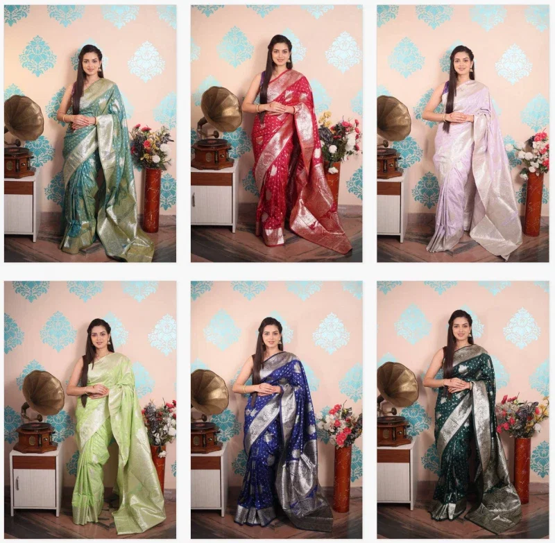 Scpc Banarasi A Soft Banarasi Art Silk Beautiful Saree Collection
