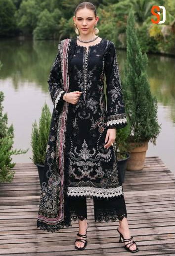 Shraddha Jade Urbane Vol 2 Cotton Dupatta Lawn Cotton Pakistani Suits