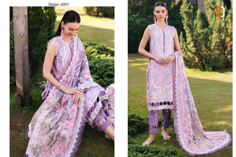 Shraddha Jade Urbane Vol 2 Cotton Dupatta Lawn Cotton Pakistani Suits