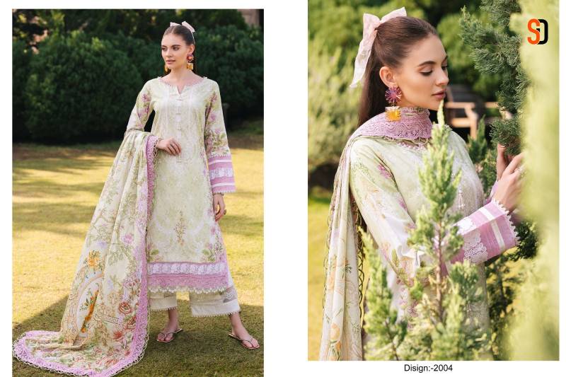 Shraddha Jade Urbane Vol 2 Cotton Dupatta Lawn Cotton Pakistani Suits