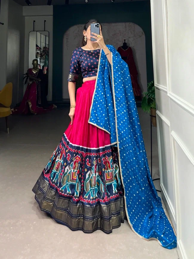 Lekha Yf 1623 Dola Silk Patola Printed Lehenga Choli Collection