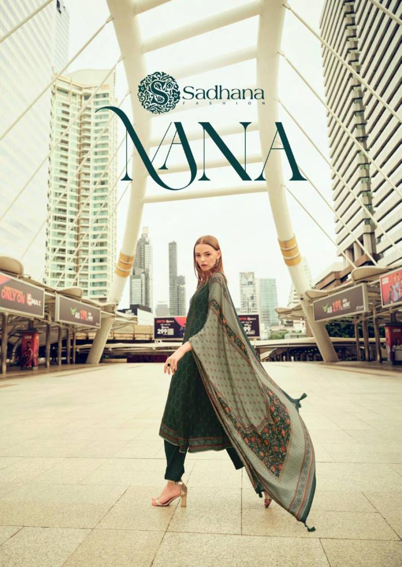 Sadhana Nana Viscose Pashmina Digital Printed Work Salwar Kameez