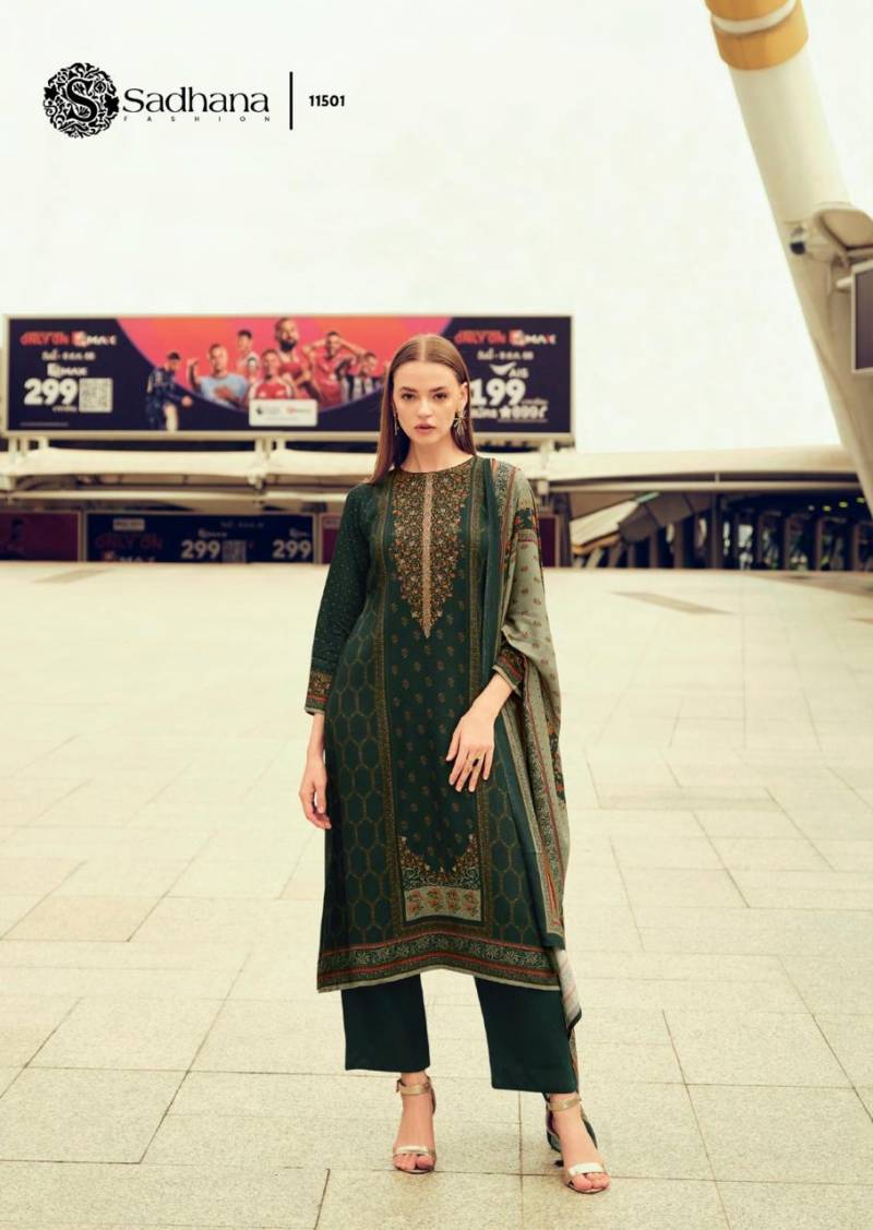 Sadhana Nana Viscose Pashmina Digital Printed Work Salwar Kameez
