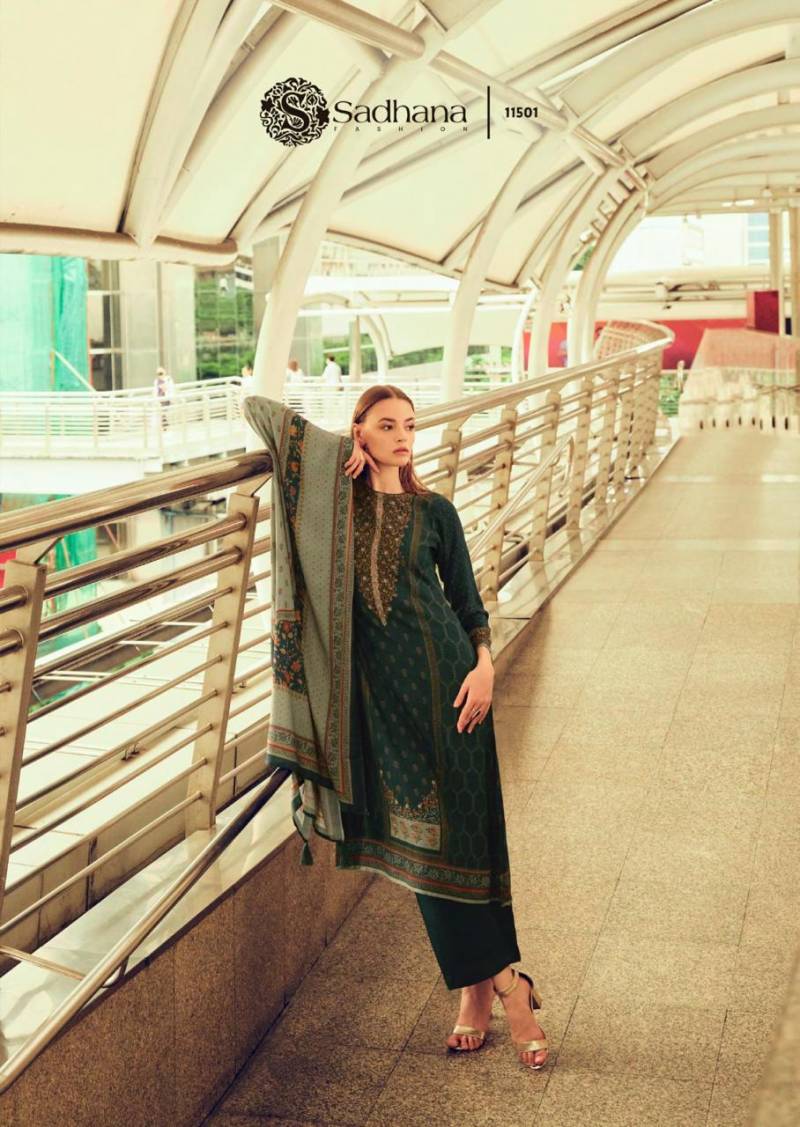 Sadhana Nana Viscose Pashmina Digital Printed Work Salwar Kameez
