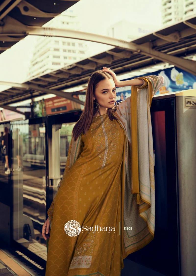 Sadhana Nana Viscose Pashmina Digital Printed Work Salwar Kameez