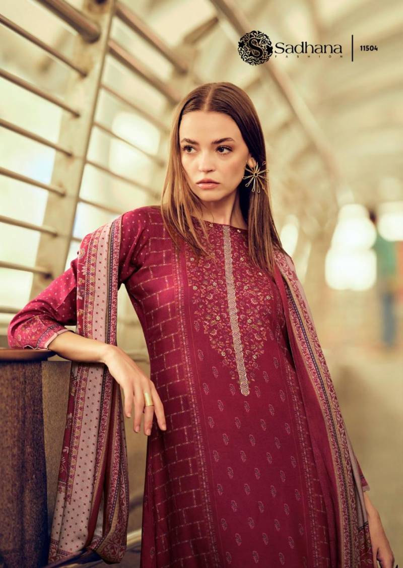 Sadhana Nana Viscose Pashmina Digital Printed Work Salwar Kameez