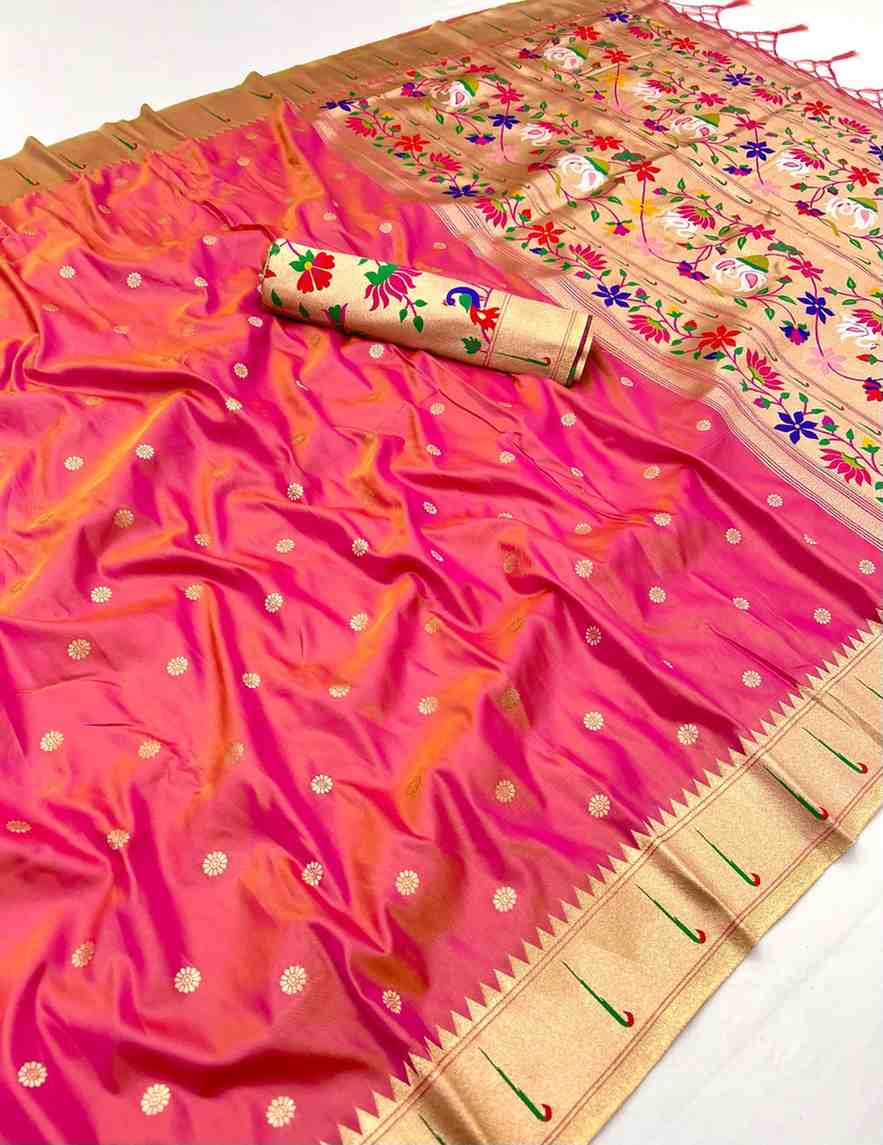 Kc 8013 Woven With Swan Motifs Saree Collection 