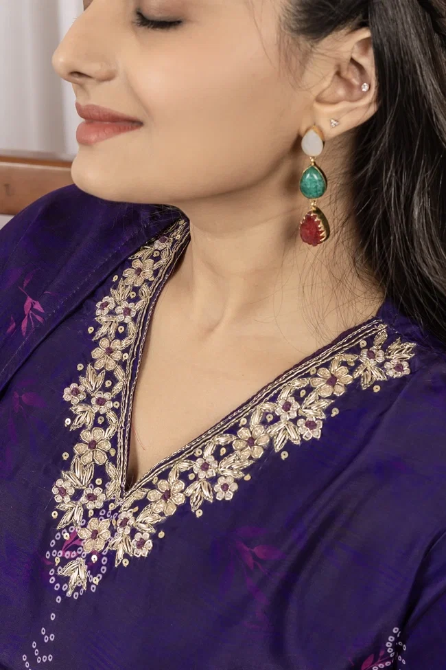Dt Muslin Silk Festive Wear Kurti Bottom With Dupatta Collection
