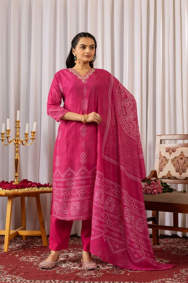 Dt Muslin Silk Festive Wear Kurti Bottom With Dupatta Collection